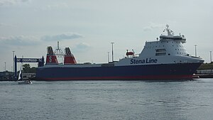 M/S Stena Freighter i Travemünde.