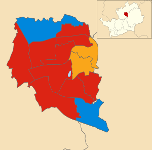 Stevenage UK local election 2022 map.svg