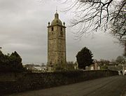 St. Ninians; the steeple was the only part left standing after the explosion on 1 February Stirling stninians tower.jpg