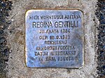 Stolperstein Regina Gentilli Meran OttoHuber Straße 36.jpg