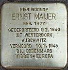 Stolperstein für Ernst Maijer