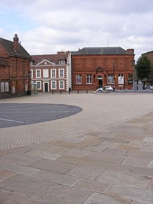 Stone Street Square, Dudley: the site of the glassworks built by Abiathar Hawkes and later owned and operated by Thomas Hawkes Stone Street Square - geograph.org.uk - 1505365.jpg