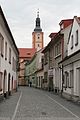 Čeština: Město Sušice v okrese Klatovy. Klostermannova ulice v historickém centru.
