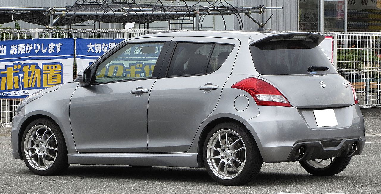 Image of Suzuki Swift Sport ZC32S Rear