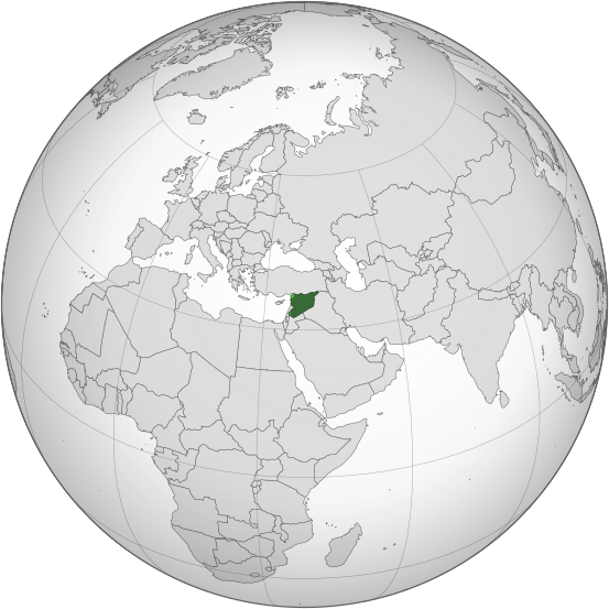 File:Syria (orthographic projection) disputed.svg