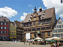 Radnice na náměstí Marktplatz