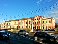A Törekvés Művelődési Központ a Könyves Kálmán körút felől nézve (2021 októbere)