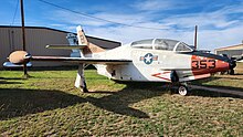 T-2 Buckeye on display at the Texas Air Museum in Slaton, Texas T-2 Buckeye at the TAM.jpg