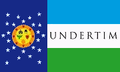 Flagge der União Nacional Democrática de Resistência Timorense UNDERTIM.