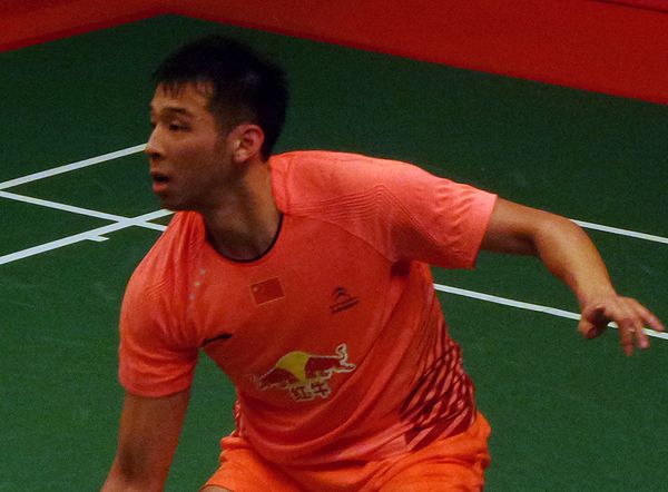 Lu Kai at the 2015 BWF World Championships