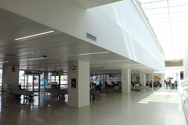 Terminal interior