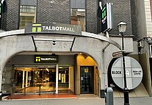 Main entrance to the mall Talbot Mall, central Dublin - main entrance (on Talbot Street).jpg