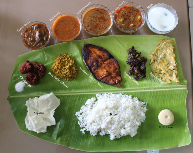 south indian vegetarian food list