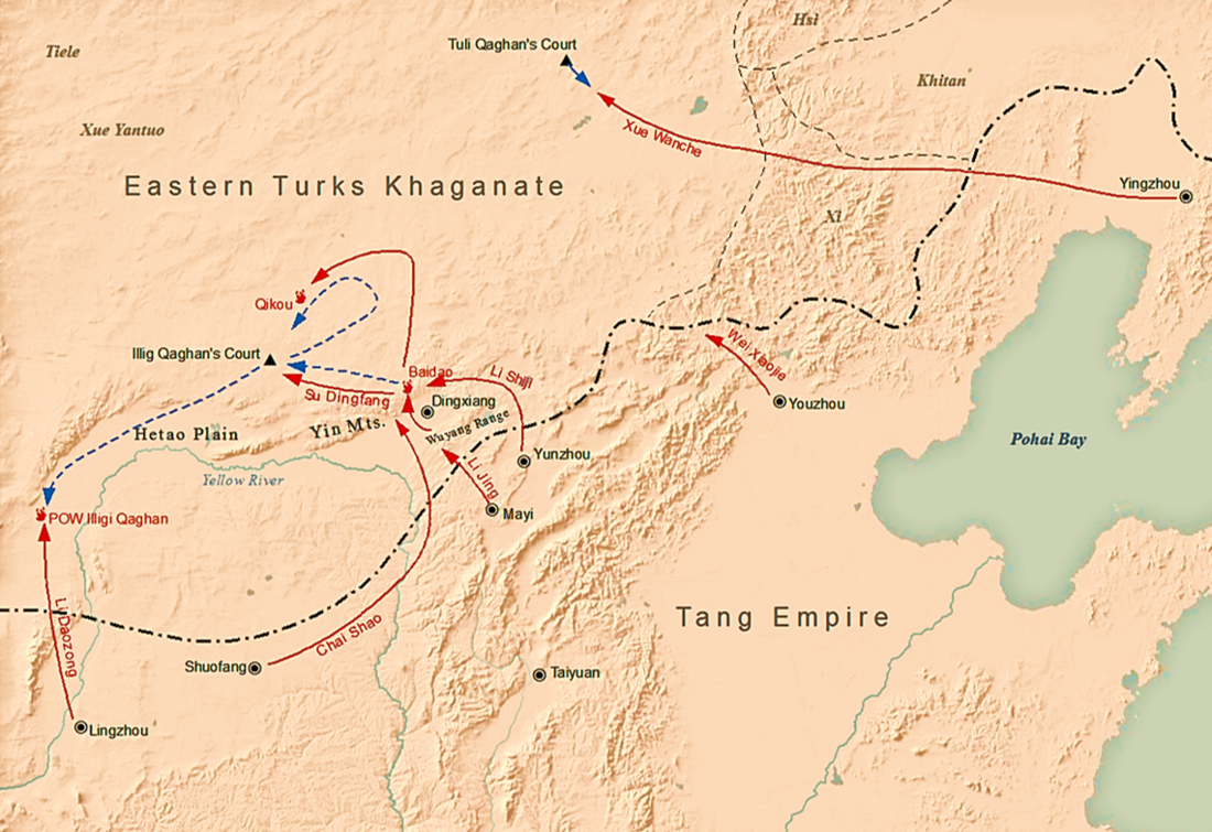 Tang campaign against the Eastern Turks