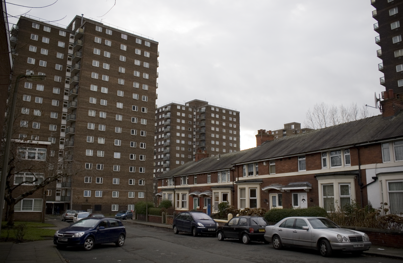 File:Terraced housing and tower blocks eccles greater manchester.png
