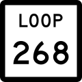 File:Texas Loop 268.svg