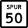 State Highway Spur 50 markør