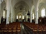 Thérouanne (Pas-de-Calais, Fr) Saint-Martin-Kirche, innen.JPG