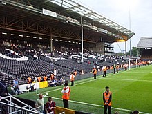 The Hammersmith End The Hammersmith End - Fulham FC, SW6 - geograph.org.uk - 934070.jpg