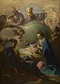"The Nativity with God the Father and the Holy Ghost", Giambattista Pittoni