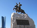 Reiterstatue von Damdin Sükhbaatar, Ulaanbaatar