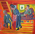 The Visit–Couple and Newcomer, 1922