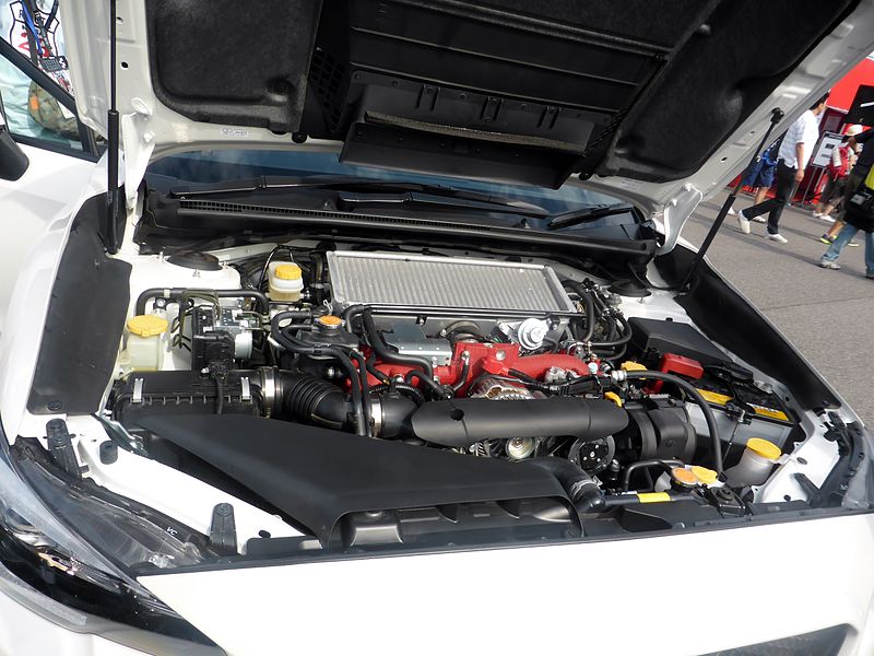 File:The engineroom of Subaru WRX STI (VAB).JPG