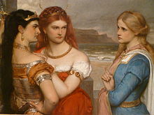 Three daughters of King Lear by Gustav Pope Three daughters of King Lear by Gustav Pope.JPG