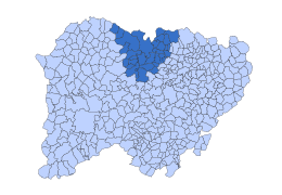 Tierra de Ledesma – Mappa