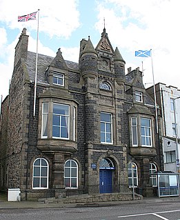 Macduff Town Hall Municipal building in Macduff, Scotland