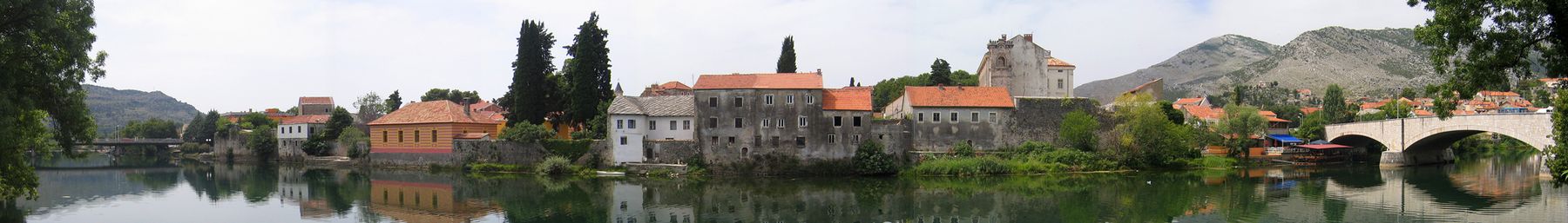 Trebinje River in Herzegovina