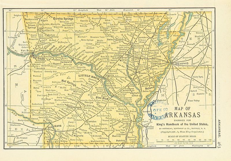 File:US-MAPS(1891) p465 - MAP OF ARKANSAS.jpg