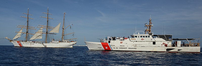 File:USCGC Paul Clark and USCGC Eagle -- .VHjOU8m zZk.jpg