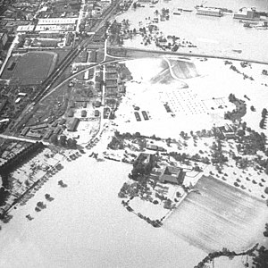 Donauhochwasser 1954: Hochwasser im Juli 1954