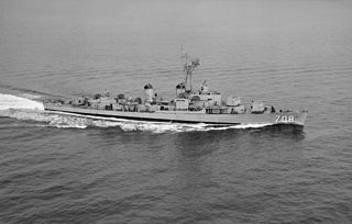 USS <i>Harlan R. Dickson</i> Allen M. Sumner-class destroyer