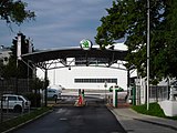 U Česany - Česana (Vývojové a technické centrum Škoda), vstupní brána