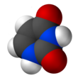 Modello di uracile che riempie lo spazio