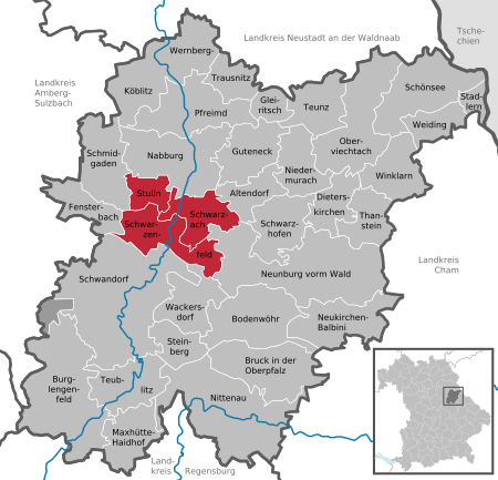 Verwaltungsgemeinschaft Schwarzenfeld in SAD