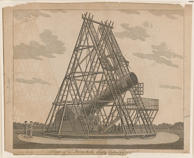 File:View of Dr. Herschel's forty feet telescope LCCN2004669299.jpg