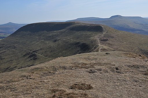 View south from Pen Trumau - geograph.org.uk - 2318505