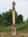 Säule mit Statue des hl. Laurentius