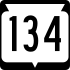 State Trunk Highway 134 işareti