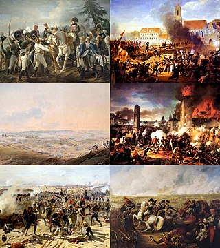 <span class="mw-page-title-main">War of the Fifth Coalition</span> 1809 conflict during the Napoleonic Wars