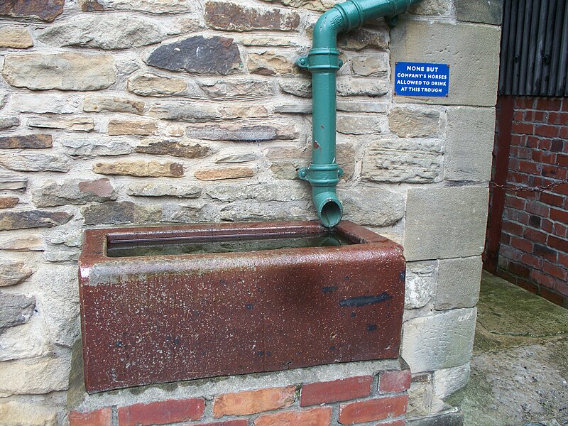 File:Water butt, Town stables, Beamish Museum, 17 May 2011.jpg