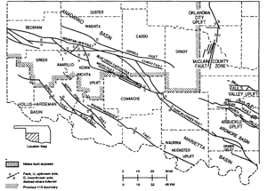 Wichita Uplift fault map.png