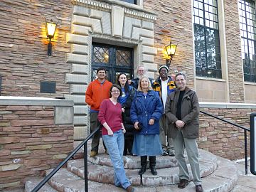 Wikimedians at the CUMNH for a Backstage Pass tour