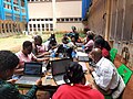 Wikipedia edit-a-thon workshop for Postgraduate students with disabilities by the Surplus People in the Universities Research Group, University of Nigeria, Nsukka 05.jpg