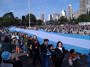 Vlag Van Argentinië