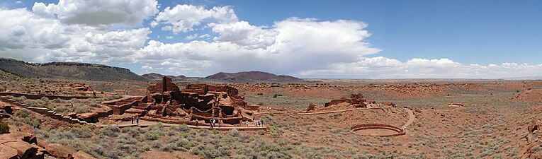 Wupatki Ruin (panorama): Wupatki National Monument, Arizona