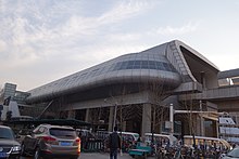 Xihong Men station exterior (March 2014)